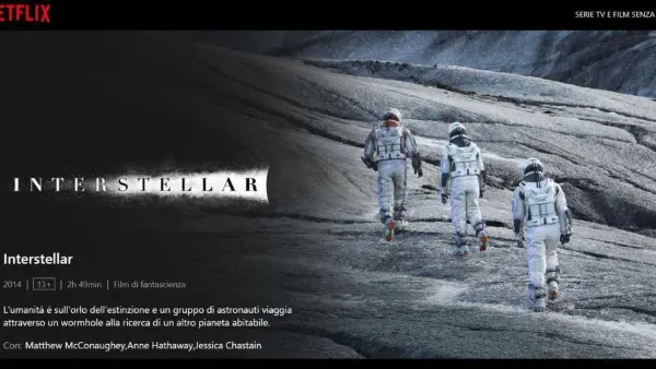 Film da vedere su Netflix di scienze