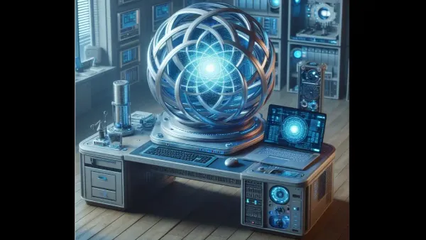 Salto quantico e computer quantistico